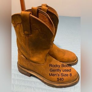 Rocky Boots Men’s Size 8